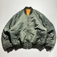 90s OLD UNIQLO MA-1 中綿 フライト ミリタリー ジャケット - メルカリ