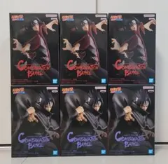 NARUTO　サスケ　イタチ　コンビネーションバトル　フィギュア6点セット