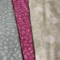 北欧風生地セット　　各生地幅×95