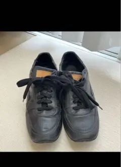 【最終値下げ】 Louis Vuitton ブラックスニーカー　ビンテージ