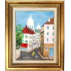黒田ひろし原画【P・グボーからの白雲寺院 】フランスパリの画家 黒田ひろし原画【P・グボーからの白雲寺院 】フランスパリの画家