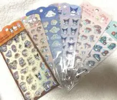 サンリオシール6点まとめ売り　キャンドゥ