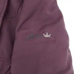 bebe べべ フード コート 110 女の子　パープル