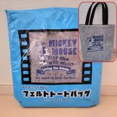 ミッキーマウス フェルトトートバッグ (非売品)