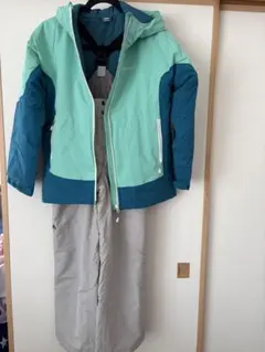 mont-bell 子ども用スキーウェア ミントグリーン150