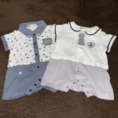 星柄ロンパース2点セット 95cm以下