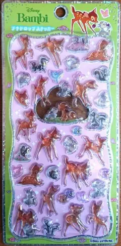 プチドロップステッカー ディズニー Bambi バンビ