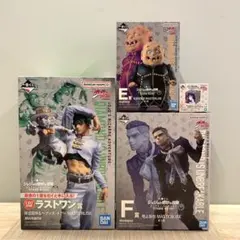 一番くじ ジョジョの奇妙な冒険 ダイヤモンドは砕けない 4個セット　バンダイ