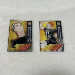 ハイキュー!! ステータスカードコレクション 【日向翔陽】【木兎光太郎】