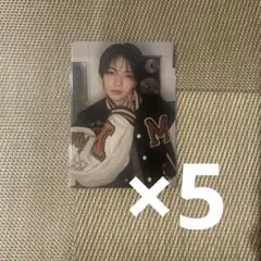 なにわ男子　HARD WORK 通常盤特典　トレカ　西畑大吾5枚