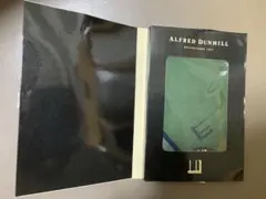 新品未使用　dunhill グリーン ハンカチ