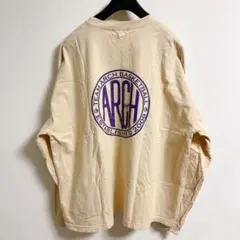 アーチ　Arch オーバーサイズ　長袖tシャツ ロンT 両面プリント　ロゴのサムネイル