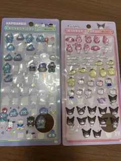 正規品　サンリオ　ボンボンドロップシールミニ　おすそ分け　オールスター