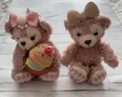 【訳あり】ディズニーシー限定 シェリーメイ ぬいぐるみストラップ 2体セット