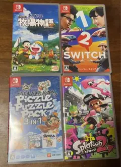 Nintendo Switch ゲームソフトセット 4本