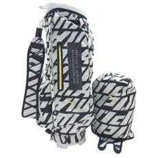 美品　PUMA プーマゴルフ キャディバッグ 総柄 9型