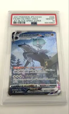 リ*ー様 【PSA10】こくばバドレックスVMAX HR