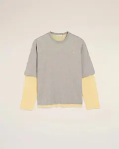 Ami Paris ダブルレイヤー長袖Tシャツ Mのサムネイル