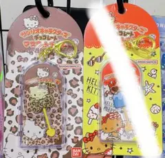 国内メーカー正規品♡ハローキティ チョコレートマスコットチャーム ヒョウ柄1点