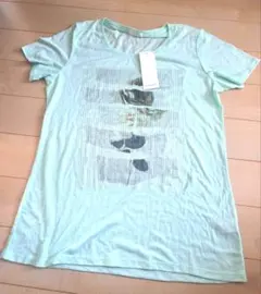 GUミントグリーン Tシャツ Lサイズ