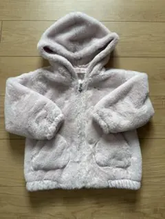 メゾピアノ　アウター　コート　上着　100 ピンク　ファー　女の子