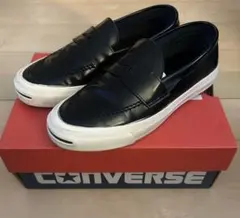 CONVERSE ジャックパーセル ローファー ブラック 24cm