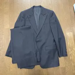 エンポリオアルマーニ　スーツセット　ストライプ柄　ブラック　46（M）