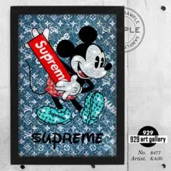 LOUIS VUITTON type☆オマージュアートインテリアポスター＃477