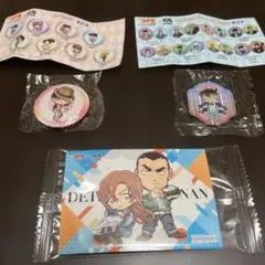 名探偵コナン くら寿司 缶バッジ マグネット シール