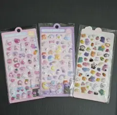 【早い者勝ち】BONBON DROP ぷっくりシール 3点セット