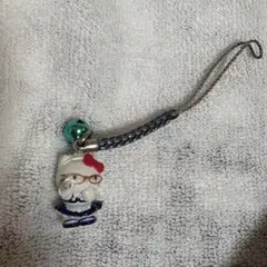 ご当地キティ 東京 秋葉原めがねっこ 根付 キーホルダー - メルカリ