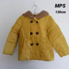 MPS イエロー ダブルボタン ダウンコート 130