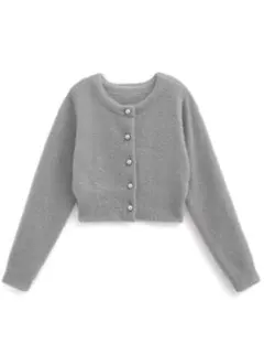 GRL ラメシャギーニットカーディガン ［mh30］