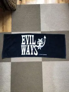 【FMWプロレス】大仁田厚　EVIL WAYS タオル