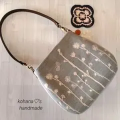 ❀現品限り❀ハンドメイドஐ..ラウンドショルダーバッグ∂бミナペルホネン⚮̈