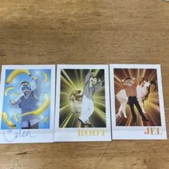 コロコロコミック付録すとぷりカード　ころん.ジェル.るぅと