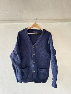 FRED PERRY フレッドペリー　カーディガン ブルー M