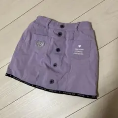 anap way パープルボタン付きスカート