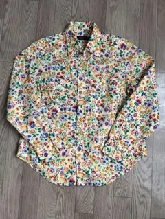 未使用★ポロラルフローレン★フラワープリントブラウス