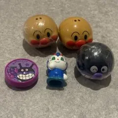 アンパンマン 他 5個セット 吸盤 おもちゃ キャラクター キャラクターグッズ