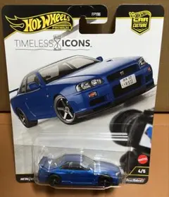 ★再値下 ホットウィール チェイス R34 スカイライン GT-R V-SPEC 2024 RLC sELECTIONsの第2弾のNISSAN SKYLINE GT-R (BNR34) が販売開始