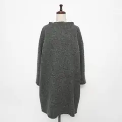 pois square poodle onepiece グレー M pois square poodle onepiece グレー M - メルカリ