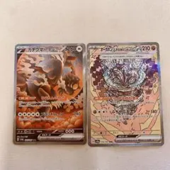 ガチグマアカツキex オーガポンいしずえのめん ex SAR テラスタルフェス