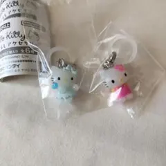 HELLO KITTY めじるしアクセサリー 2個セット　キティ　ハローキティ