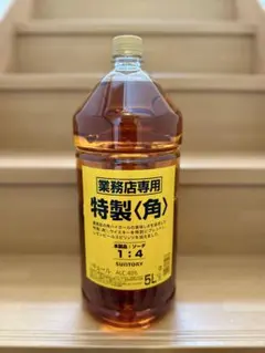 新品未開封】 ⭐️早い者勝ち⭐️特製〈角〉ウイスキー 5L 40% - メルカリ
