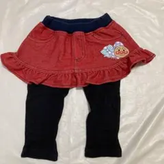 バンダイ　アンパンマン　レギンス　スカート　スカッツ　80cm　女の子