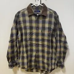GoldenBear チェックシャツ　ネルシャツ　シティーボーイ　アメカジ　L