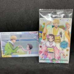 アニメ　メダリスト　ウエハース　結束いのり　明捕路　司　SR ノーマル