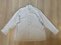 POLYPLOID ロングスリーブオーバーサイズシャツ ライトベージュ サイズ3