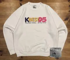 スウェット 古着 90s ONITA オニータ XL 白 KBEST 95 企業